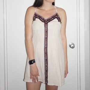 Sanctuary Embroidered Mini Dress